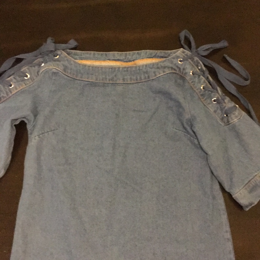 Denim dress, Maeve